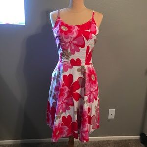 Vintage Angie 100% percent cotton Floral dress